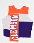 Upcycled Clemson Scrappy Tank Top