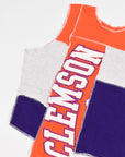 Upcycled Clemson Scrappy Tank Top