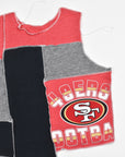 Upcycled 49ers Scrappy Tank Top