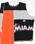 Upcycled Marlins Scrappy Tank Top
