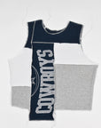 Upcycled Cowboys Scrappy Tank Top
