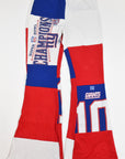 Upcycled Giants Patch Flare Pants