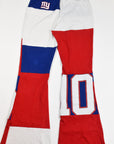 Upcycled Giants Patch Flare Pants