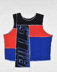 Upcycled Bills Scrappy Tank Top