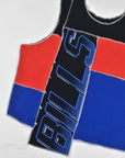 Upcycled Bills Scrappy Tank Top