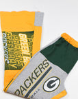 Upcycled Packers Patch Flare Pants