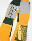 Upcycled Packers Patch Flare Pants