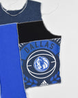 Upcycled Mavericks Scrappy Tank Top