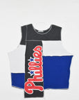 Upcycled Phillies Scrappy Tank Top