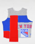 Upcycled NY Rangers Scrappy Tank Top