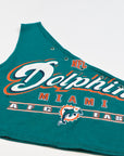Upcycled Dolphins One Shoulder Tank