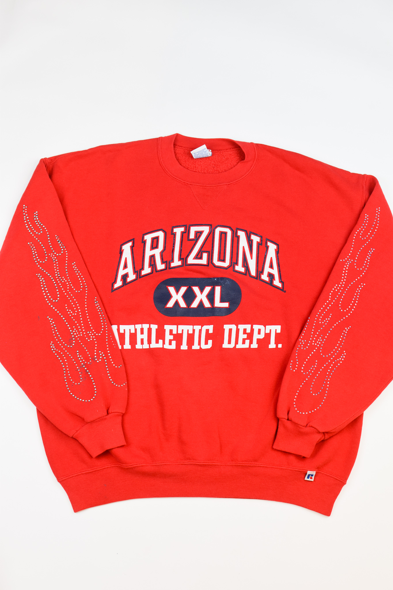 Upcycled Vintage Arizona Flame Sweatshirt
