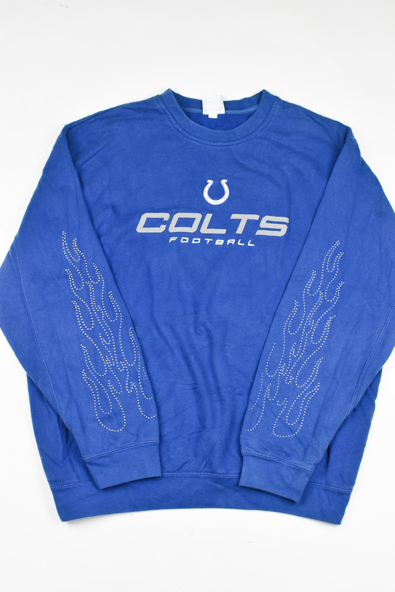 Upcycled Colts Flame Sweatshirt