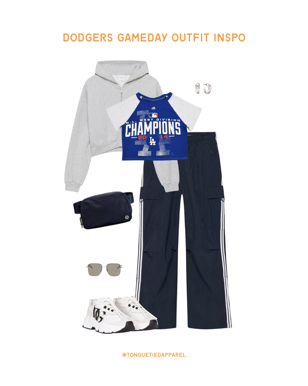 Los Angeles Dodgers Cozy Gameday Outfit Inspiration