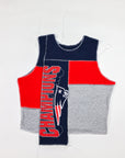 Upcycled Patriots Scrappy Tank Top