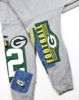 Upcycled Packers Patchwork Sweatshirt