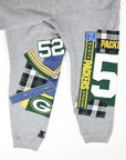 Upcycled Packers Patchwork Sweatshirt