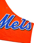 Upcycled Mets One Shoulder Tank Top