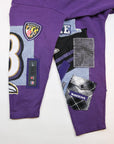 Upcycled Ravens Patchwork Sweatshirt