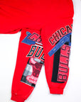 Upcycled Bulls Patchwork Sweatshirt