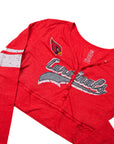 Upcycled Cropped Arizona Cardinals Shirt