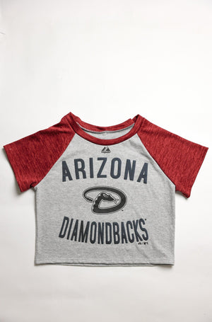 Upcycled Diamondbacks Baby Tee