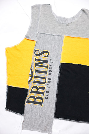 Upcycled Bruins Scrappy Tank Top