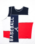 Upcycled Braves Scrappy Tank Top