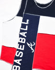 Upcycled Braves Scrappy Tank Top