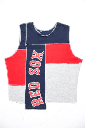 Upcycled Red Sox Scrappy Tank Top