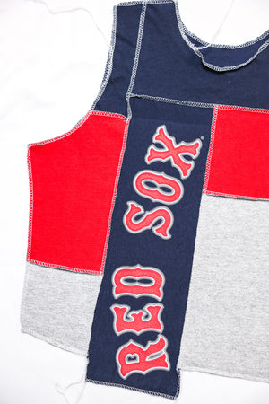 Upcycled Red Sox Scrappy Tank Top