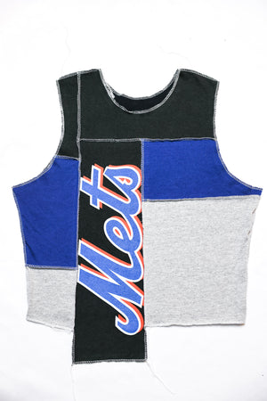 Upcycled Mets Scrappy Tank Top