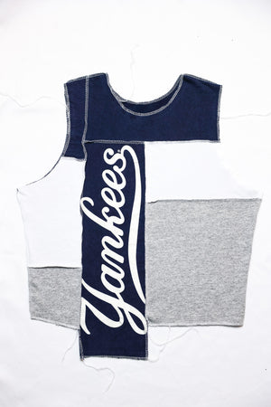 Upcycled Yankees Scrappy Tank Top