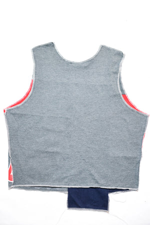 Upcycled Ole Miss Scrappy Tank Top