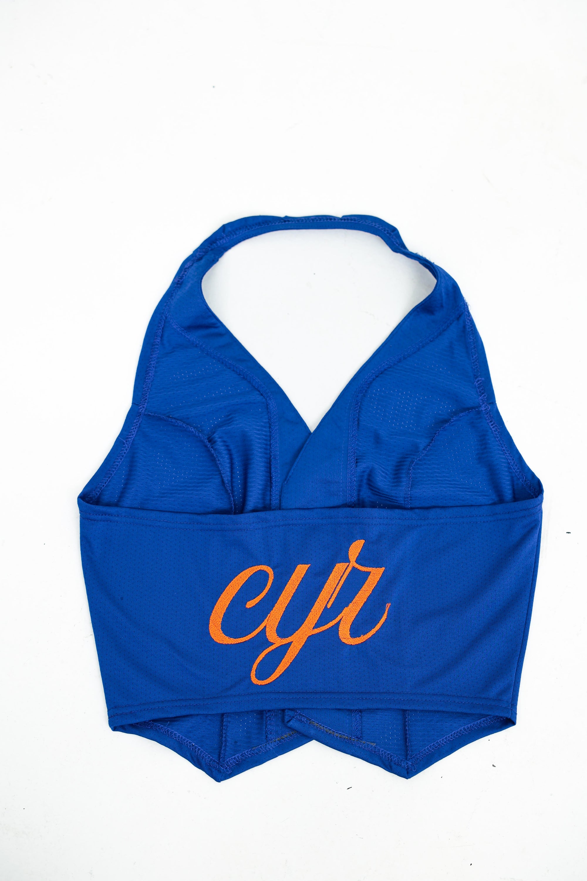 Custom Reworked Jersey Halter Vest