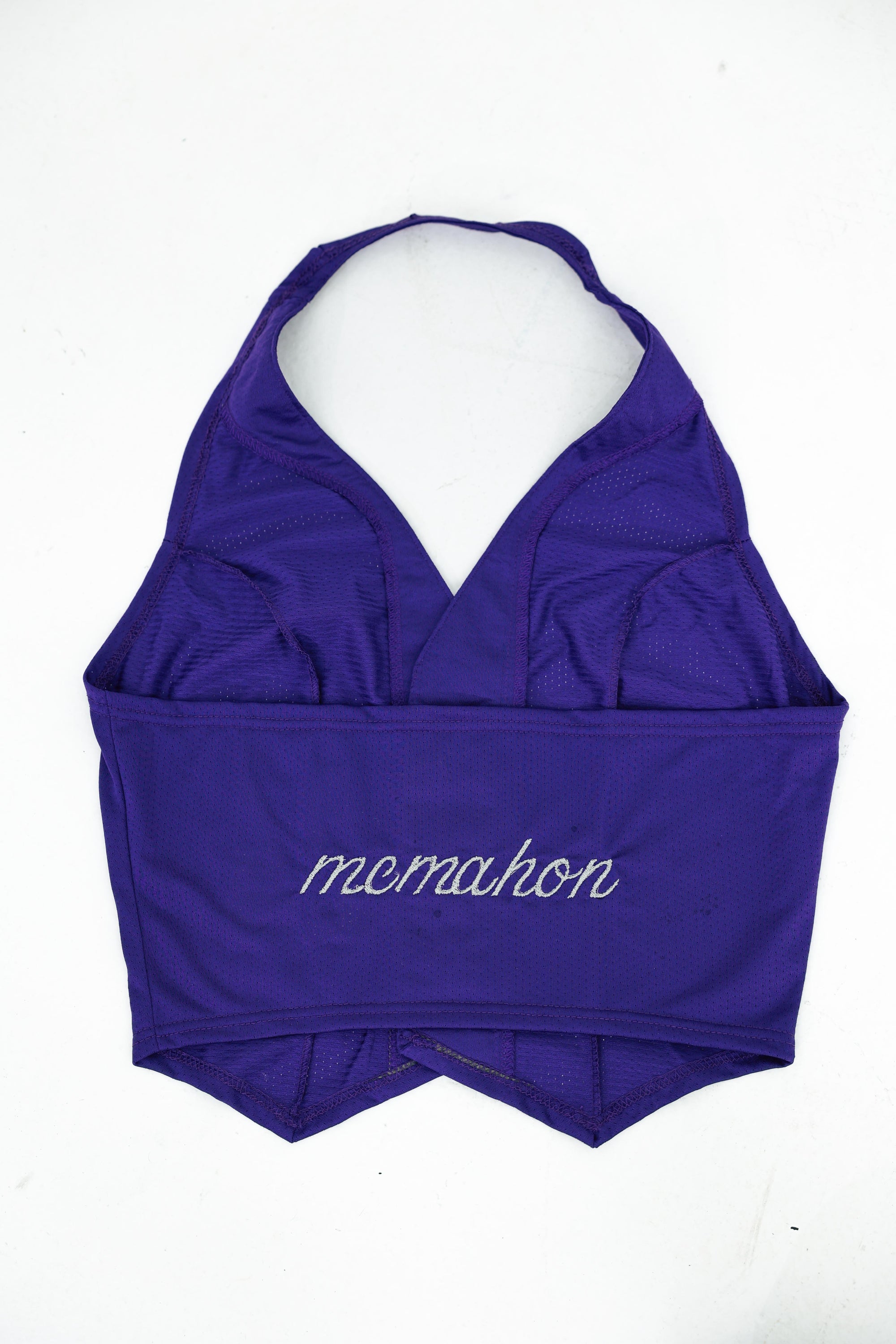 Custom Reworked Jersey Halter Vest