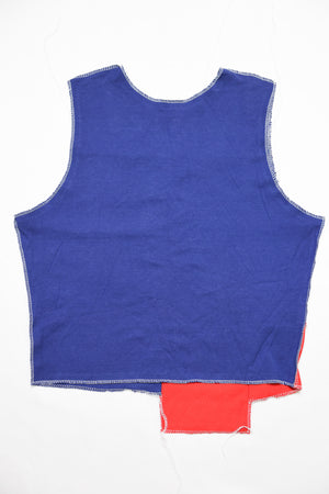 Upcycled Cubs Scrappy Tank Top