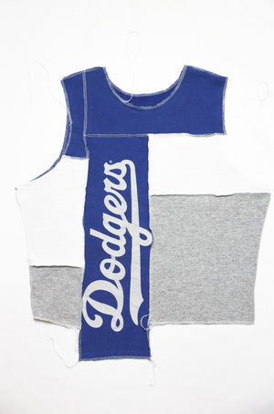 Upcycled Dodgers Scrappy Tank Top