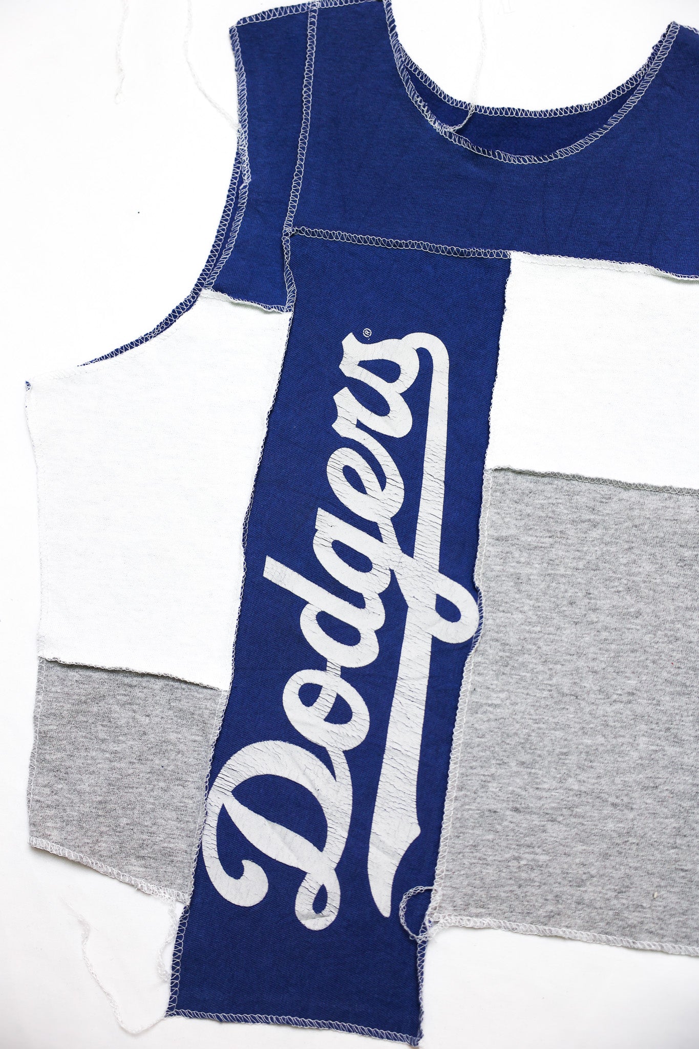 Upcycled Dodgers Scrappy Tank Top