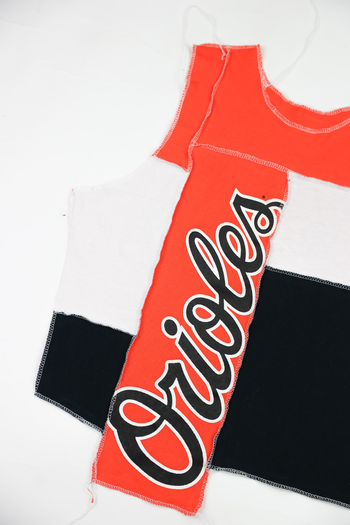 Upcycled Orioles Scrappy Tank Top