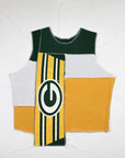 Upcycled Packers Scrappy Tank Top