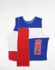 Upcycled Cubs Scrappy Tank Top