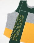 Upcycled Packers Scrappy Tank Top