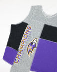 Upcycled Ravens Scrappy Tank Top