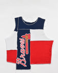 Upcycled Braves Scrappy Tank Top