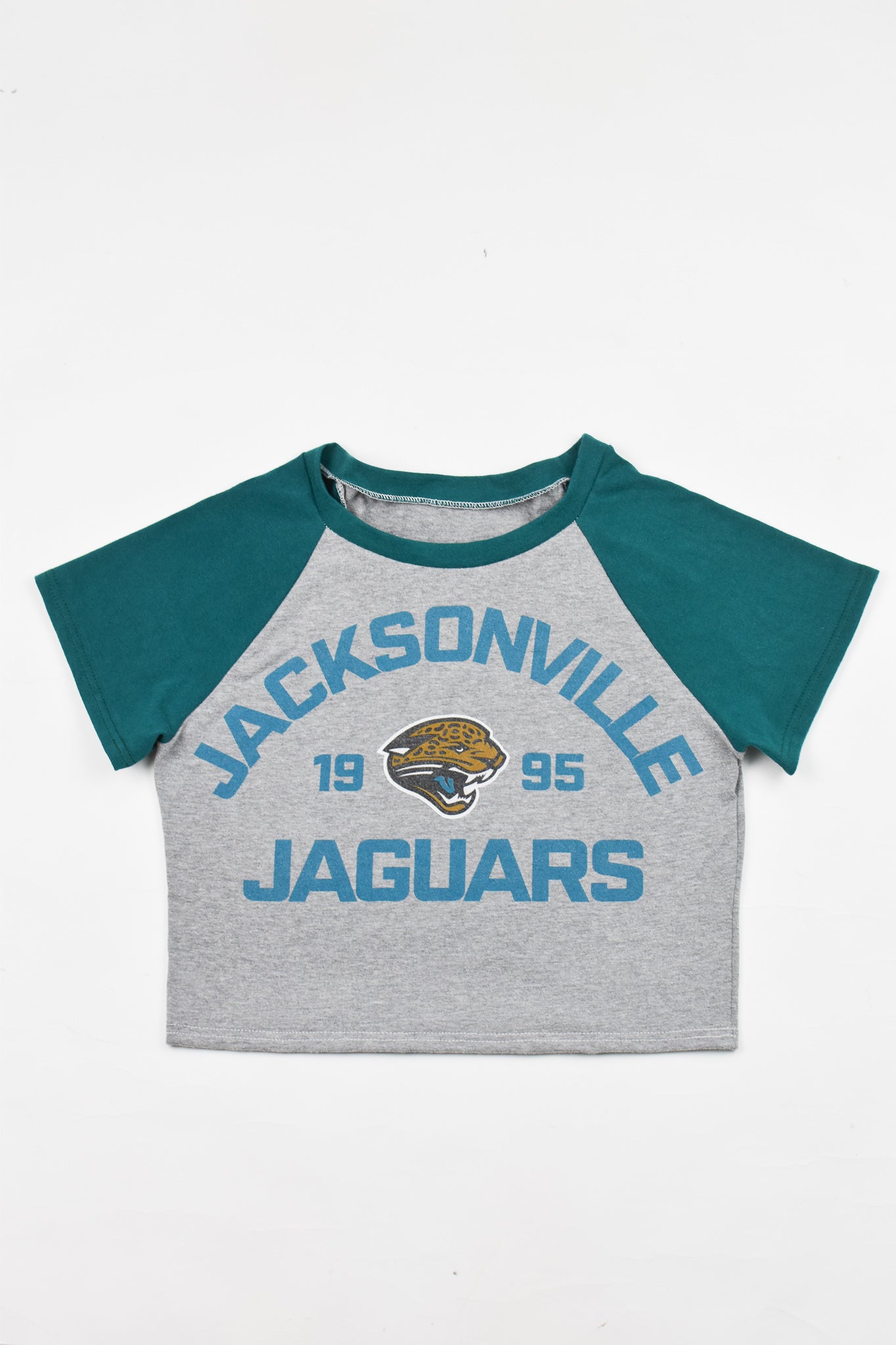 Upcycled Jaguars Baby Tee