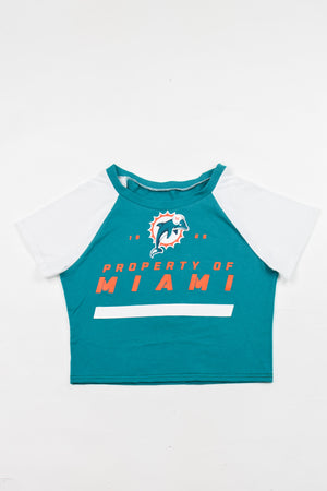 Upcycled Dolphins Baby Tee