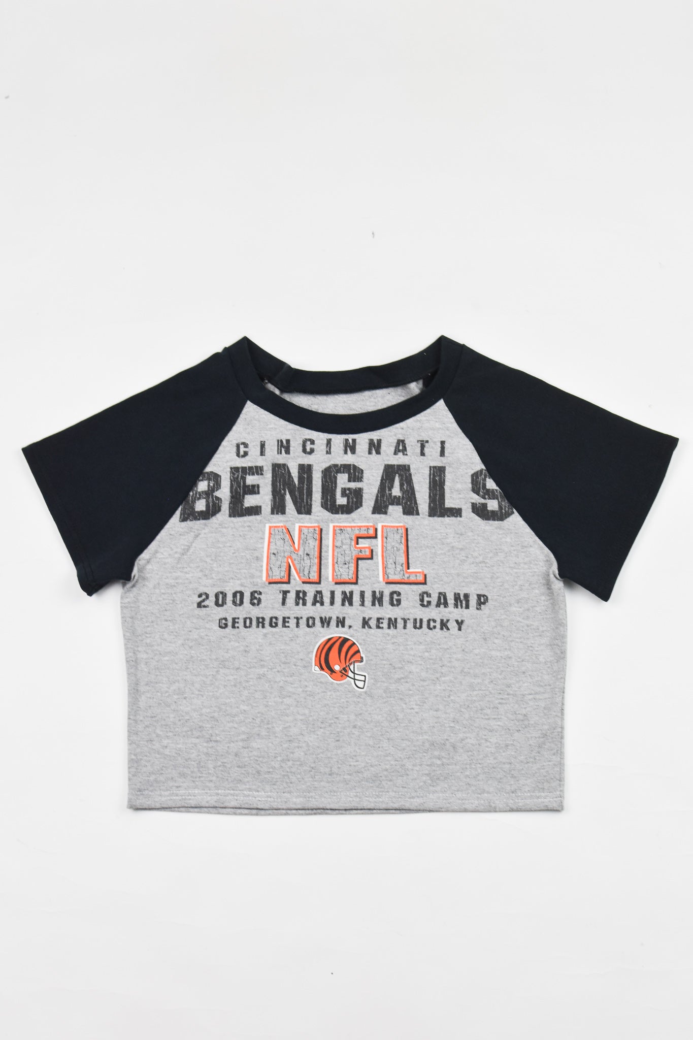 Upcycled Bengals Baby Tee