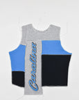 Upcycled Panthers Scrappy Tank Top