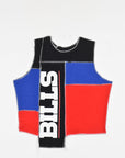 Upcycled Bills Scrappy Tank Top